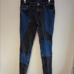 Marc by Marc Jacobs Chrissie 003 Patchwork Skinny Jeans 29x33